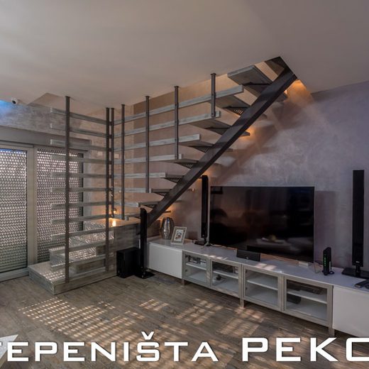 Realizovano metalno stepenište — bravarska radnja PEKON, Beograd (1)
